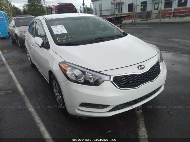 KIA FORTE 2016 knafk4a61g5617318