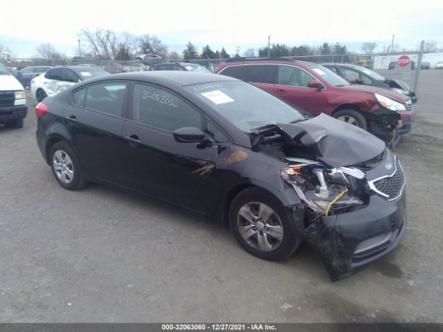 KIA FORTE 2016 knafk4a62g5445901