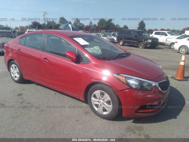 KIA FORTE 2016 knafk4a62g5457675