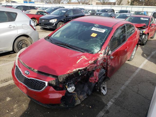 KIA FORTE LX 2016 knafk4a62g5468370