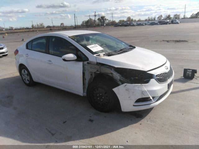 KIA FORTE 2016 knafk4a62g5482592