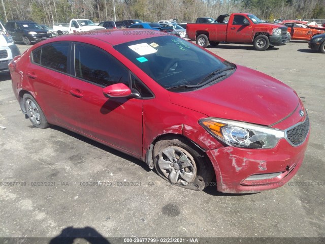 KIA FORTE 2016 knafk4a62g5487596