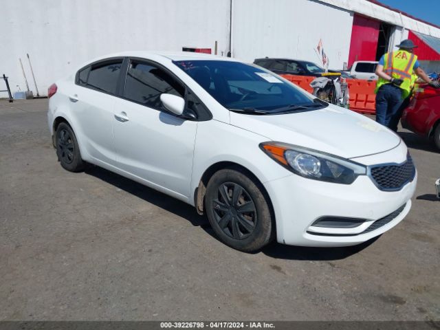 KIA FORTE 2016 knafk4a62g5507748