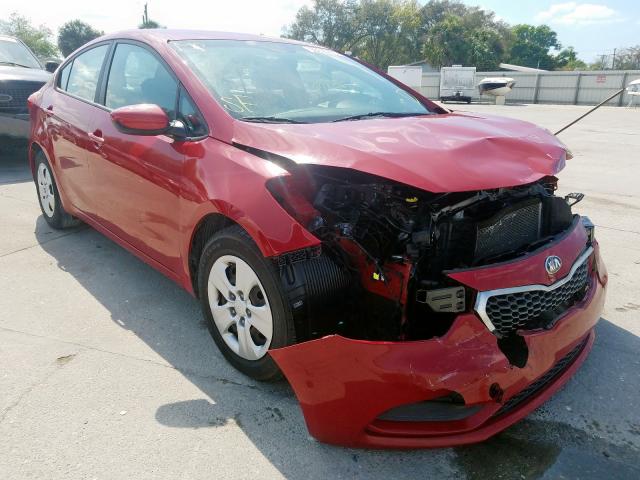 KIA FORTE LX 2016 knafk4a62g5508401