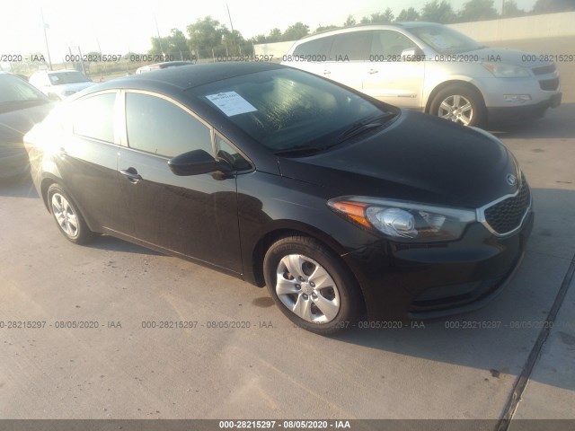 KIA FORTE 2016 knafk4a62g5539809