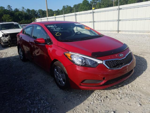 KIA FORTE LX 2016 knafk4a62g5552012