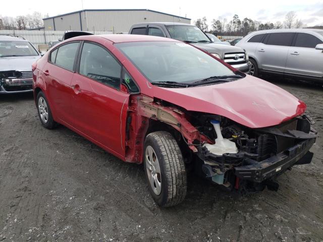 KIA FORTE LX 2016 knafk4a62g5569697