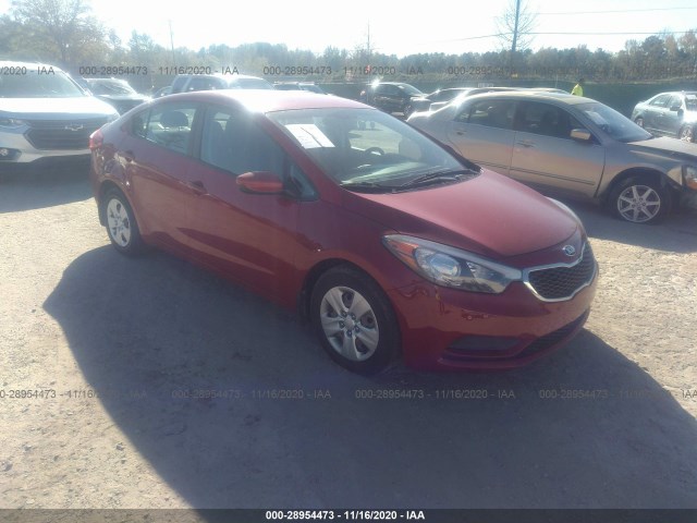 KIA FORTE 2016 knafk4a62g5586113