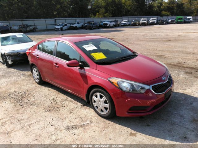 KIA FORTE 2016 knafk4a62g5607526