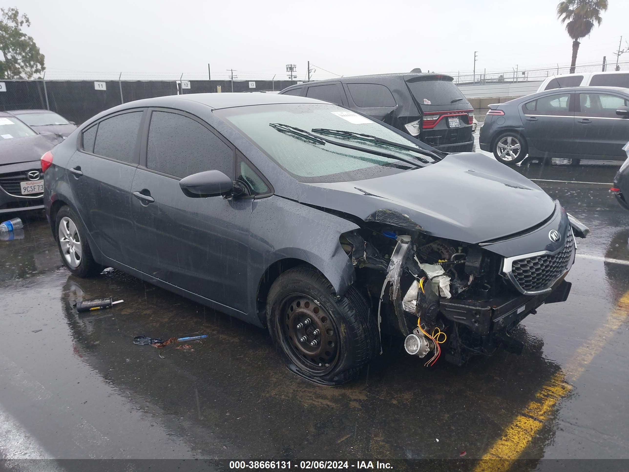 KIA FORTE 2016 knafk4a62g5613939