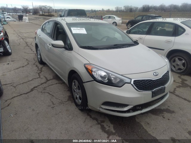 KIA FORTE 2014 knafk4a63e5149573