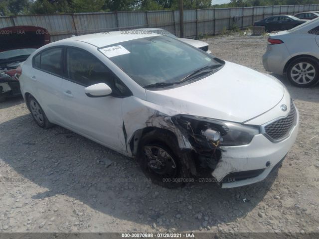 KIA FORTE 2016 knafk4a63g5469124