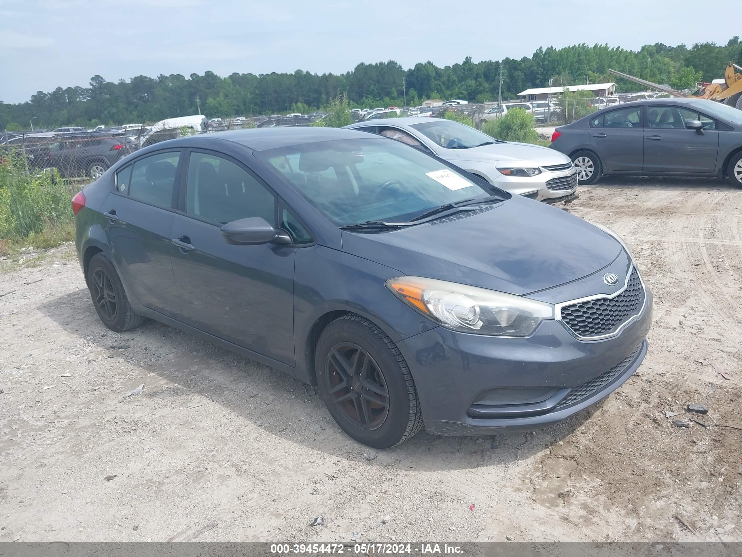 KIA FORTE 2016 knafk4a63g5487509