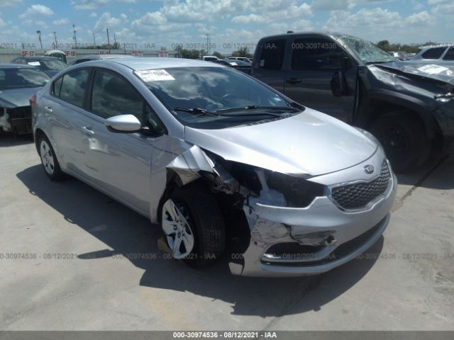 KIA FORTE 2016 knafk4a63g5496713