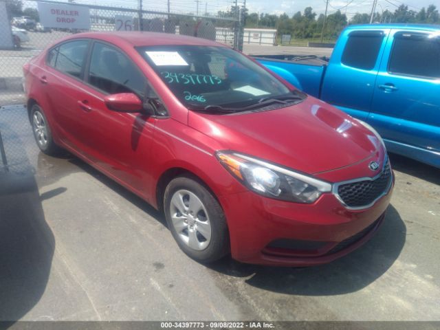 KIA FORTE 2016 knafk4a63g5509122