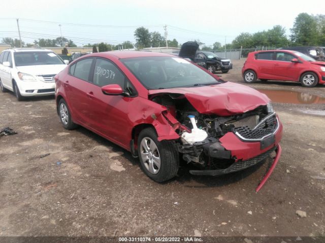 KIA FORTE 2016 knafk4a63g5567201