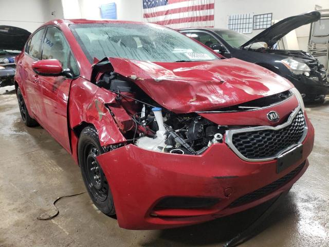 KIA FORTE LX 2016 knafk4a63g5568073