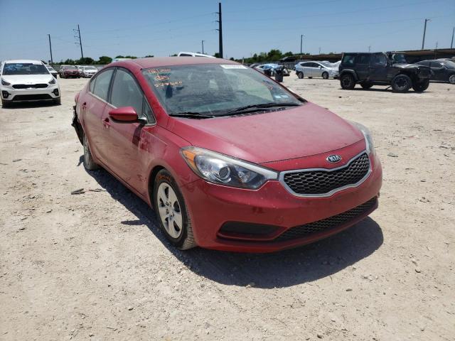 KIA FORTE LX 2016 knafk4a63g5573600