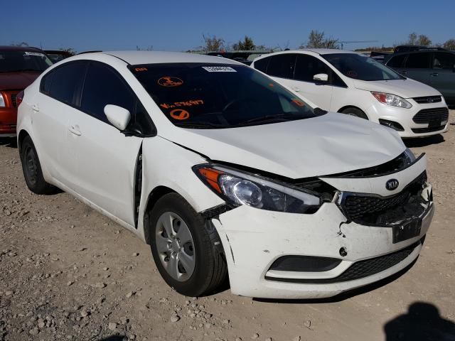 KIA FORTE LX 2016 knafk4a63g5576917