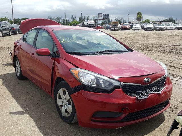 KIA FORTE LX 2016 knafk4a63g5581891