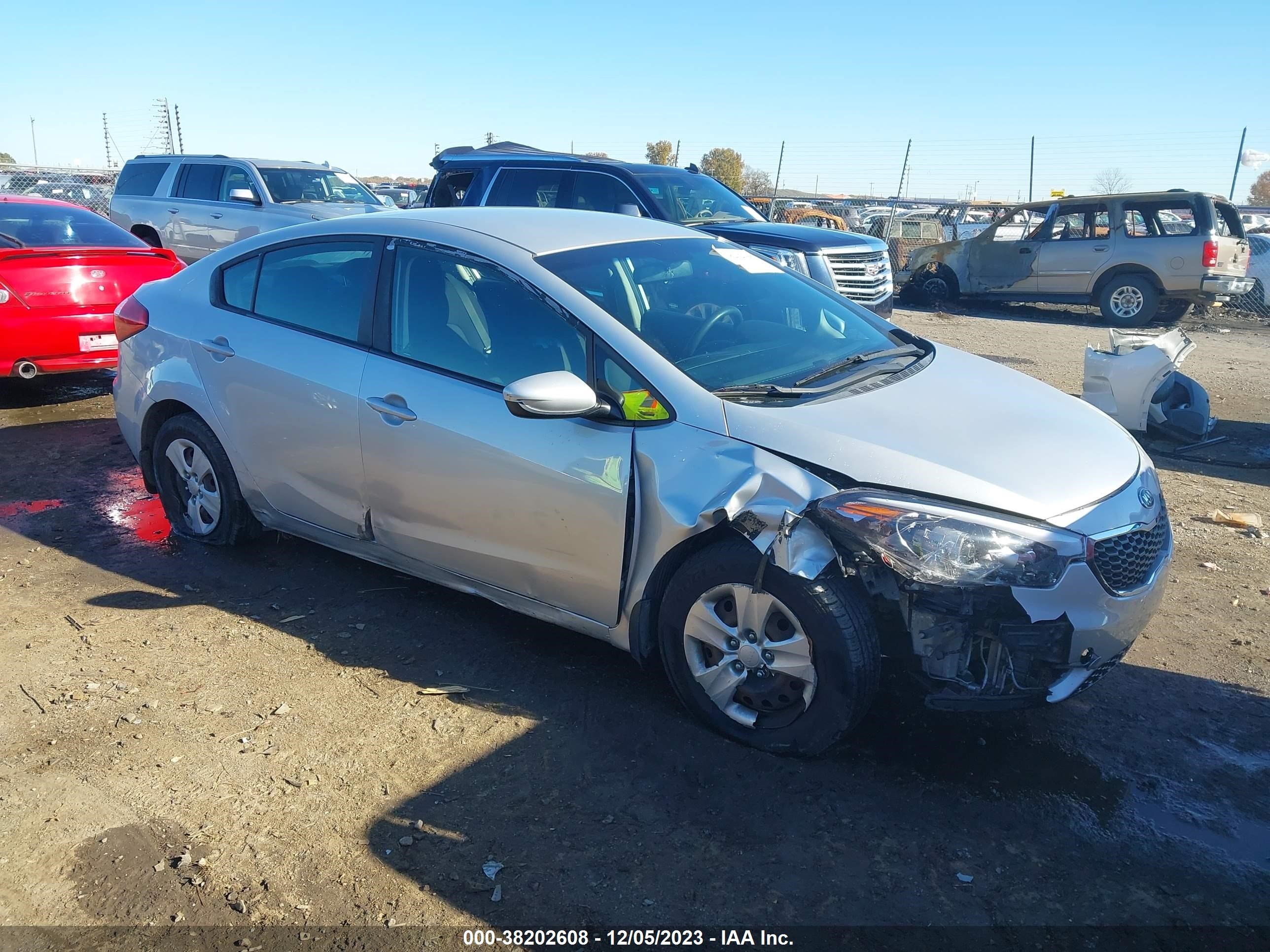 KIA FORTE 2016 knafk4a63g5585827