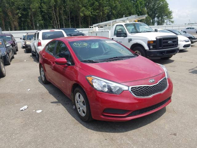 KIA FORTE LX 2016 knafk4a63g5586444