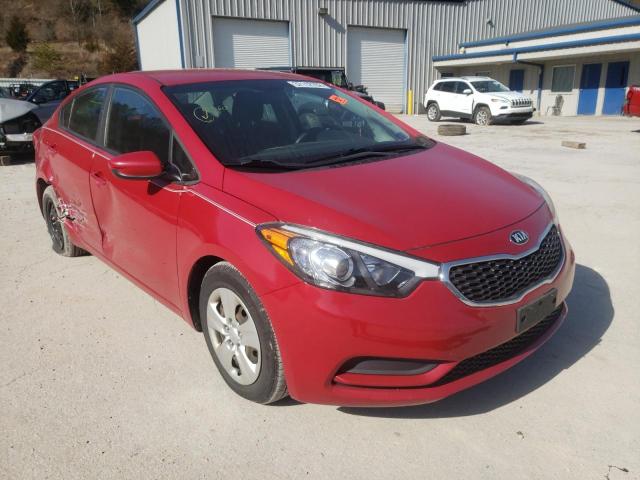 KIA FORTE LX 2016 knafk4a63g5597928