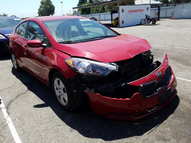 KIA FORTE LX 2016 knafk4a63g5612475