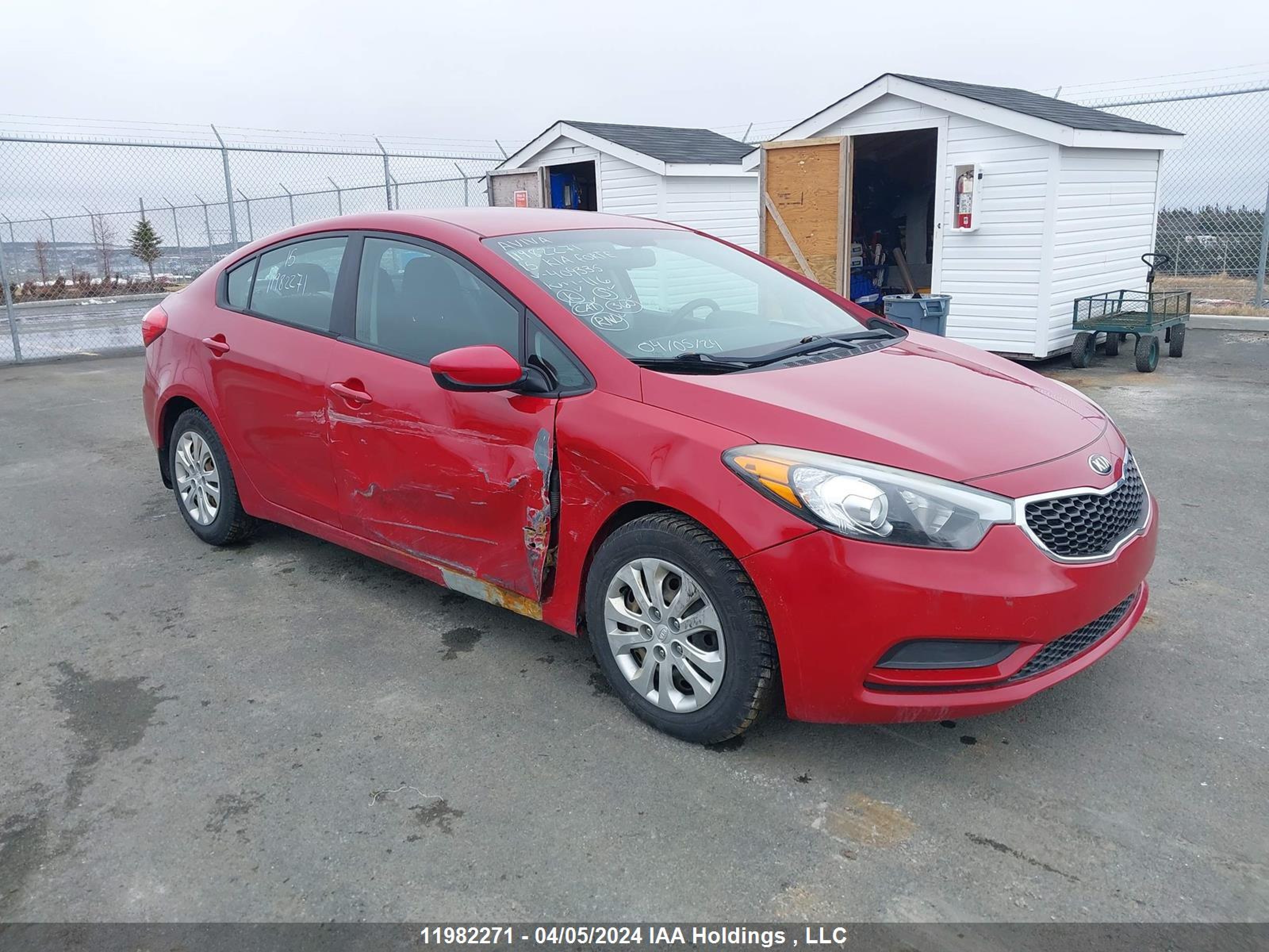 KIA FORTE 2015 knafk4a64f5409335