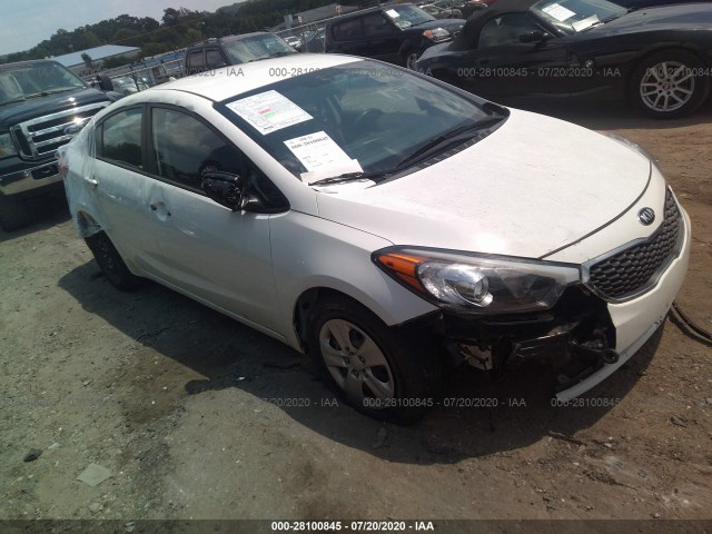 KIA FORTE 2016 knafk4a64g5504172