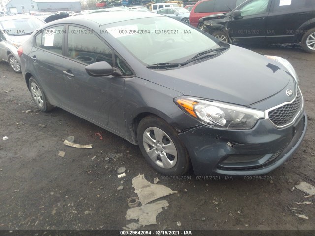 KIA FORTE 2016 knafk4a64g5564193