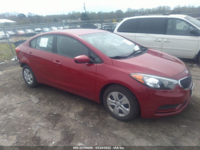 KIA FORTE 2016 knafk4a64g5568177