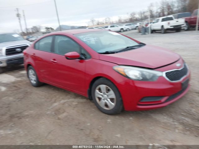 KIA FORTE 2016 knafk4a64g5574982