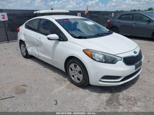 KIA FORTE 2016 knafk4a64g5607088