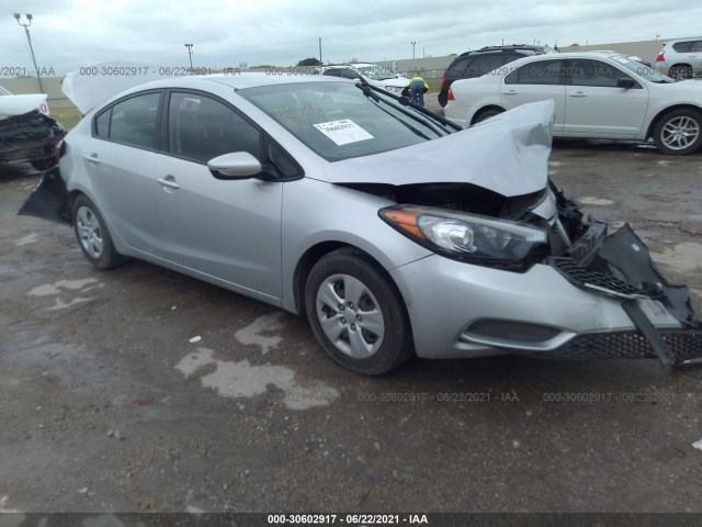 KIA FORTE 2016 knafk4a64g5607284