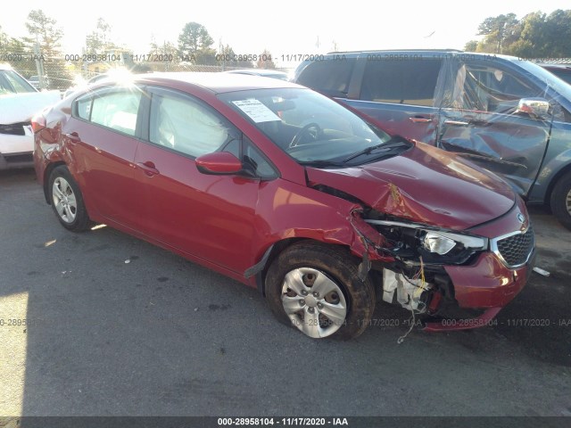 KIA FORTE 2016 knafk4a65g5458500