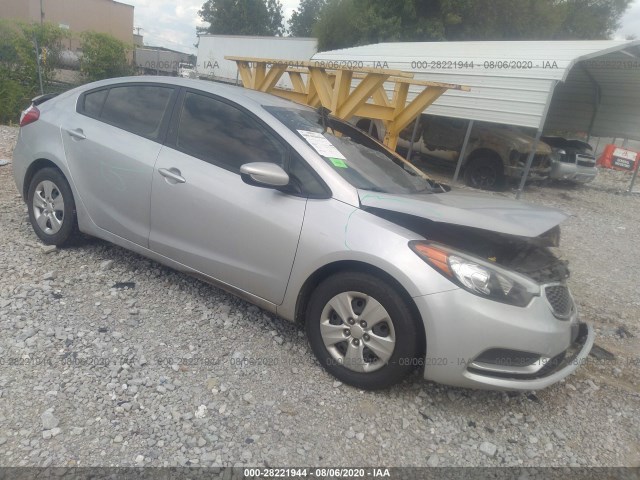 KIA FORTE 2016 knafk4a65g5478469