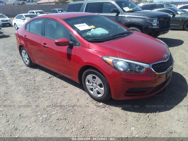 KIA FORTE 2016 knafk4a65g5523135