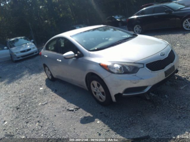 KIA FORTE 2016 knafk4a65g5541098