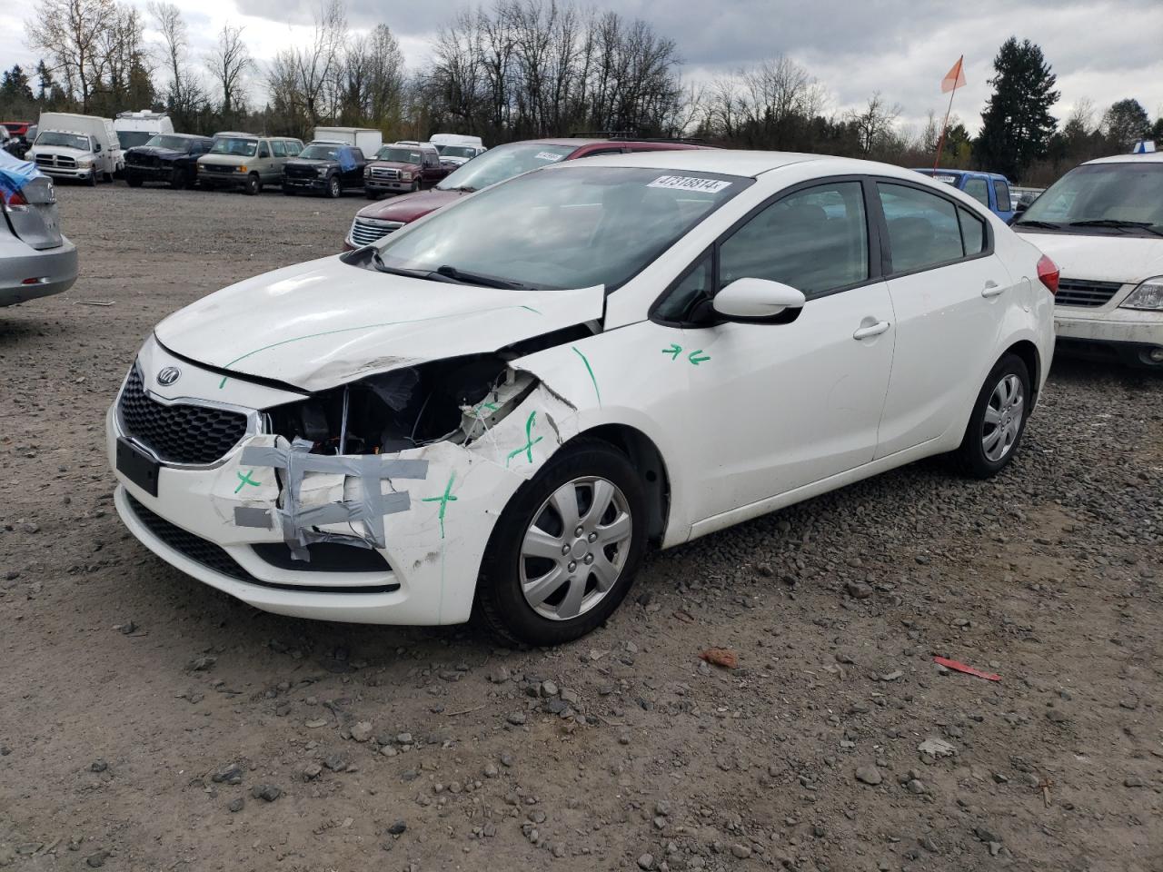 KIA FORTE 2016 knafk4a65g5543420