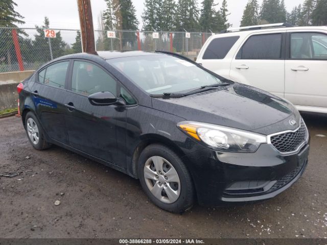 KIA FORTE 2016 knafk4a65g5559035