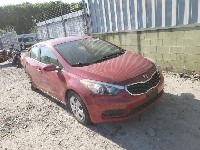 KIA FORTE LX 2016 knafk4a65g5572772