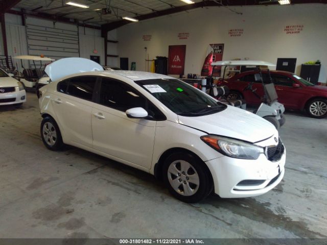 KIA FORTE 2016 knafk4a65g5583173