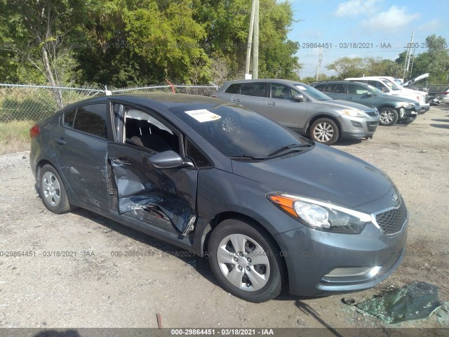 KIA FORTE 2016 knafk4a65g5587076