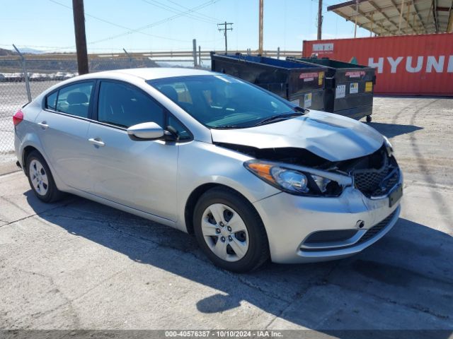 KIA FORTE 2016 knafk4a65g5593573