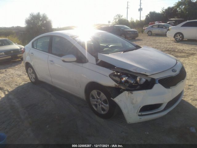 KIA FORTE 2016 knafk4a65g5606273