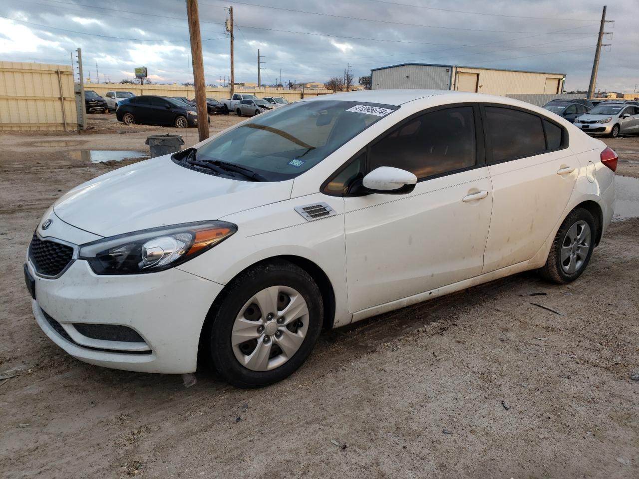 KIA FORTE 2016 knafk4a65g5606449