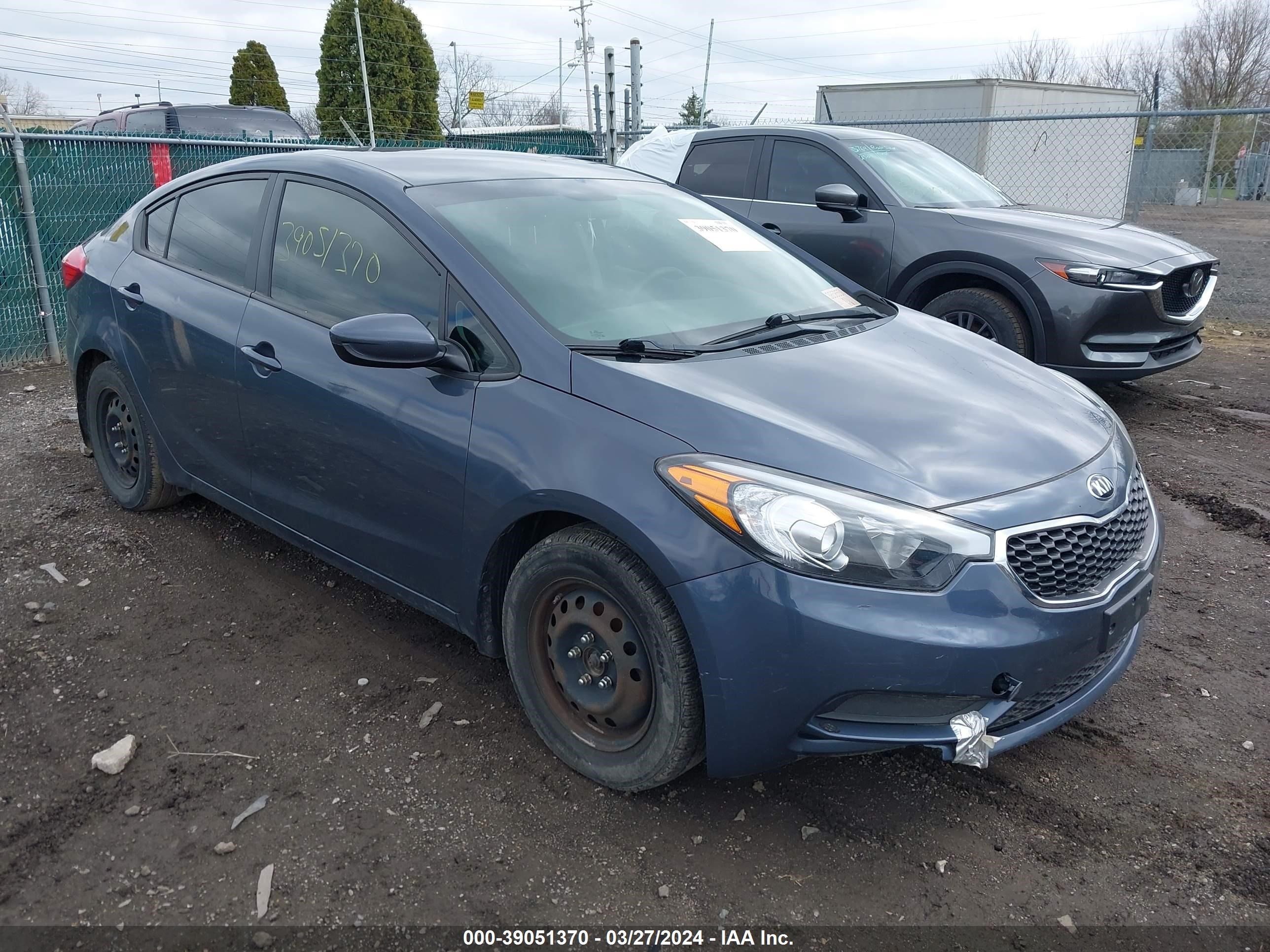 KIA FORTE 2016 knafk4a65g5611330