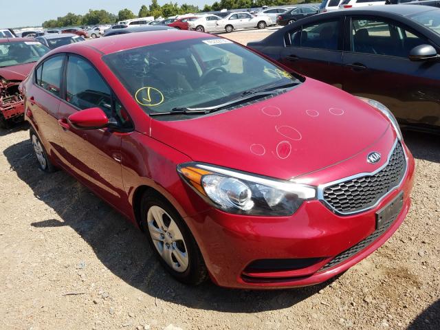 KIA FORTE LX 2016 knafk4a65g5612400