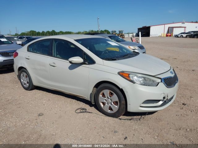 KIA FORTE 2014 knafk4a66e5100450